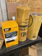 Large lot of cat and deer filters, mainly air and oil. Many new inbox. Exceptional lot.