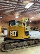 CAT314DLCR steel tracked excavator approximately 97 hp gross. One cubic yard bucket capacity. 18 to 20 foot dig depth/up to 28 feet reach depending on boom/stick option. Cab. 1351 hours on meter. 24 inch bucket. Product number CAT0314DCSSZ00420. Garage kept. See Photos for video of vehicle running-$1,000 Credit Card Deposit. Balance by Cash, Certified Check or ACH within 48 hours after sale.