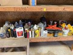 Large lot includes oil, lubricants, and antifreeze