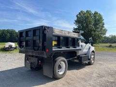 2017 Ford F750 super duty dump truck. 1093 miles. Cummins 6.7 L power stroke turbo diesel engine. Galion Godwin 400 U –10 dump body. 6.4–8.6 capacity. Automatic transmission. 26,000 pound GVWR. VIN number1FDWF7DE2HDB12421.  -$1,000 Credit Card Deposit. Balance by Cash, Certified Check or ACH within 48 hours after sale.