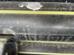 Several pieces of Dura line poly pipe. Check for sizes and diameter.