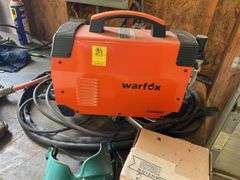 War fox plasma welder CUT50D powered on