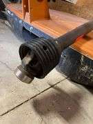 Wood brush ball model BB726 foot rotary mower. Three point hitch with PTO shaft.