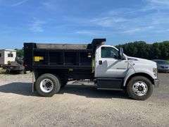 2017 Ford F750 super duty dump truck. 1093 miles. Cummins 6.7 L power stroke turbo diesel engine. Galion Godwin 400 U –10 dump body. 6.4–8.6 capacity. Automatic transmission. 26,000 pound GVWR. VIN number1FDWF7DE2HDB12421.  -$1,000 Credit Card Deposit. Balance by Cash, Certified Check or ACH within 48 hours after sale.