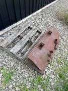 2each 48 inch tractor blades