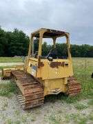 John Deere 450 H Krekeler/dozer. Steel tracked. Manufactured approximately 1999 to 2004. Open canopy ROPS. Approximately 70 hp diesel engine. 8762 hours showing on meter. See photos for video of vehicle running-$1,000 Credit Card Deposit. Balance by Cash, Certified Check or ACH within 48 hours after sale.