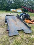 2022 imperial model SW – 18L – 22. 22 foot tandem Maxle 18,000 pound GVWR equipment trailer. Steel floor. Pintle hitch. 17 foot tilt/5 foot stationary floor section. With dovetail. Low profile type trailer. VIN number 1T9FS2229N0372128.-$1,000 Credit Card Deposit. Balance by Cash, Certified Check or ACH within 48 hours after sale. - See Documents for Certificate of Origin