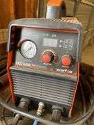 War fox plasma welder CUT50D powered on