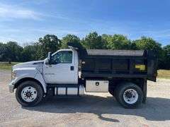 2017 Ford F750 super duty dump truck. 1093 miles. Cummins 6.7 L power stroke turbo diesel engine. Galion Godwin 400 U –10 dump body. 6.4–8.6 capacity. Automatic transmission. 26,000 pound GVWR. VIN number1FDWF7DE2HDB12421.  -$1,000 Credit Card Deposit. Balance by Cash, Certified Check or ACH within 48 hours after sale.