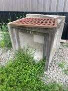 40“ x 48“ catch basin and grate