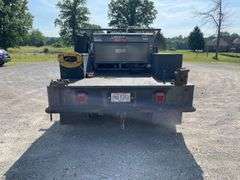 2008 Ford F350 super duty cab. 231,301 miles. Welding truck. 6.8 L Triton V 10 gasoline engine. Manual transmission. Door wheels. Steel flatbed set up for welding rig with toolboxes and vice. Rear hitch. Four-wheel-drive. 13,000 pound GVWR. VIN No. 1FDWF37YXAED29529. Includes Lincoln electric SAE 300 MP welder with accessories and cutting torch/tanks.  -$1,000 Credit Card Deposit. Balance by Cash, Certified Check or ACH within 48 hours after sale. (We drove this approx 5 miles from other site. Ready to work)