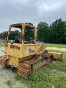 John Deere 450 H Krekeler/dozer. Steel tracked. Manufactured approximately 1999 to 2004. Open canopy ROPS. Approximately 70 hp diesel engine. 8762 hours showing on meter. See photos for video of vehicle running-$1,000 Credit Card Deposit. Balance by Cash, Certified Check or ACH within 48 hours after sale.
