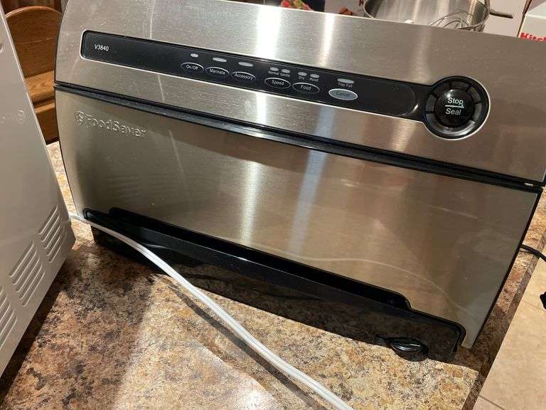 KitchenAid bread, maker and food saver.