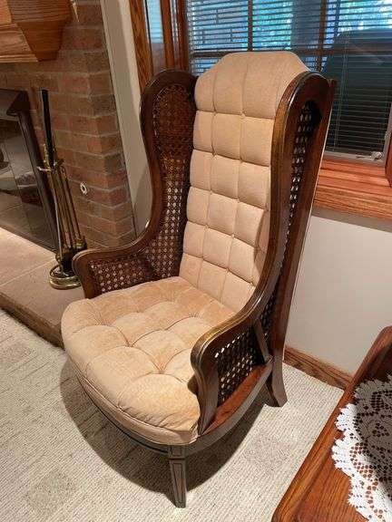 Basement. Vintage side chair.