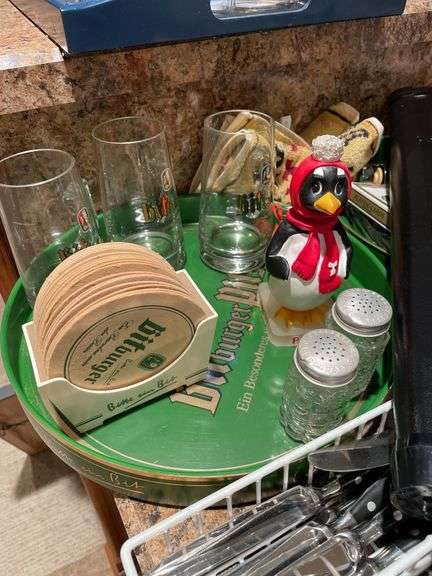 Basement. Flatware, cork screws, barware miscellaneous items.
