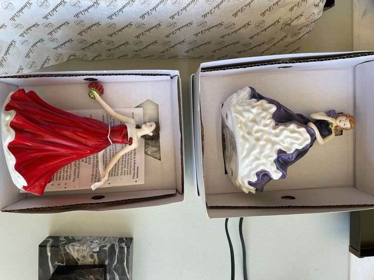 Two newer Royal Dalton