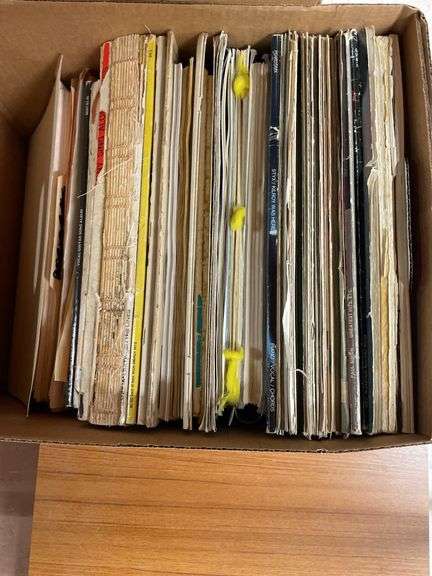 Large lot of albums and cassette tapes.