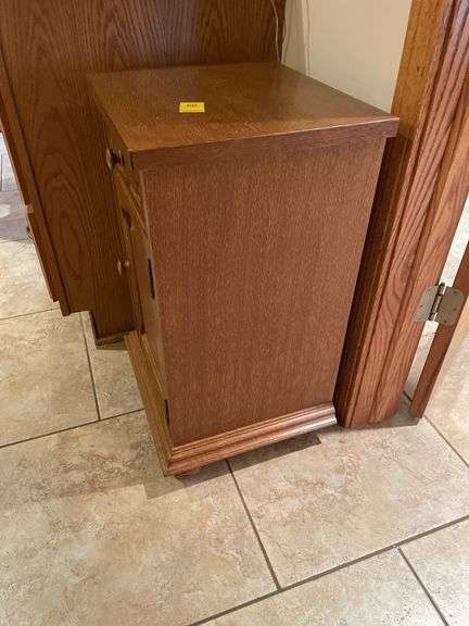 Quality Oak stand used as telephone stand
