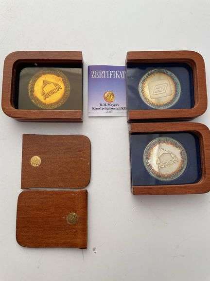 Astron 30 year anniversary commemorative coins