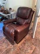 Entryway. La-Z-Boy powered rocker recliner. Power is on and is working.