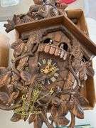 Bavarian cuckoo clock appears complete includes earth and Ware crock