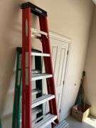 Warner 6 foot and 8 foot ladders, estimated