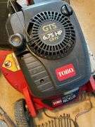 Toro 6.75 hp super recycler with bag and gas can. Not started Good compression looks very clean.