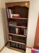 Two book￼￼ shelves, one with drop down and your choice of books. Easy loadout.