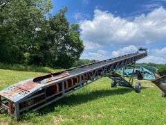Better portable radio stacking conveyor model number BE3660C. 60 foot long electric powered. -$1000 deposit, balance in ACH or certified check within 48 hours of auction close