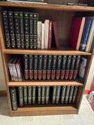 Two book￼￼ shelves, one with drop down and your choice of books. Easy loadout.