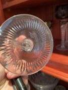 Dining room. Large lot of high quality crystal Stemware. Miscellaneous plates.