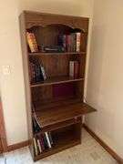Two book￼￼ shelves, one with drop down and your choice of books. Easy loadout.