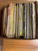 Large lot of albums and cassette tapes.