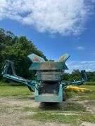 2013 Terex warrior 1800 portable tracked power screener. Diesel engine driven plant. Hydraulic wing conveyor. 416 Hours. Original Hours.ID number PID00123ADGD26434. Running at Set Up - $1000 deposit. balance in ACH or certified check within 48 hours of auction close