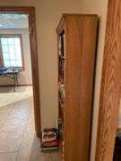 33 inch wide quality bookshelf. Books not included.
