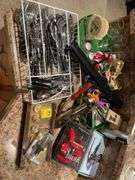 Basement. Flatware, cork screws, barware miscellaneous items.