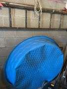 Remaining contents of garden room, not including shelving or wooden ladder. Chemicals, tools, tarps, metal, folding chairs, firewood, kitty pool. Take what you want leave the rest.￼