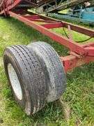 Red 80 foot aggregate conveyor. Non-engine hydraulic powered portable wheeled. -$1000 deposit.  balance in ACH or certified check within 48 hours of auction close