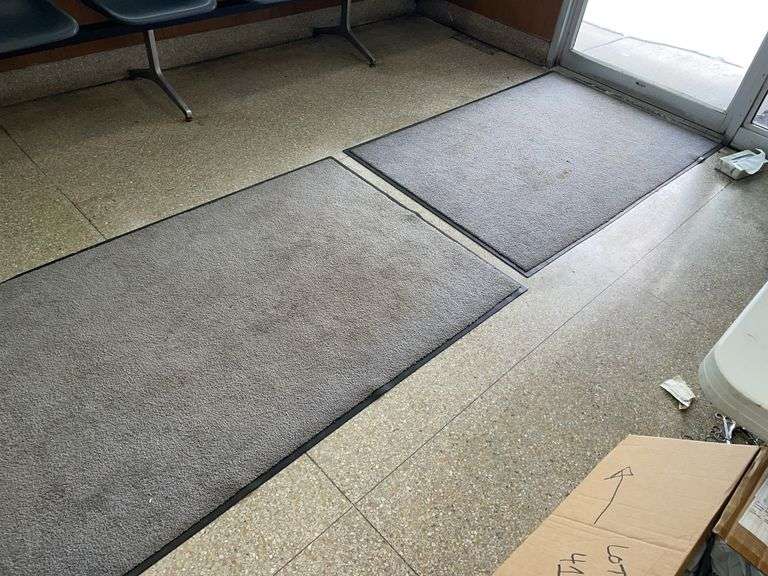 Three commercial runners/mats.