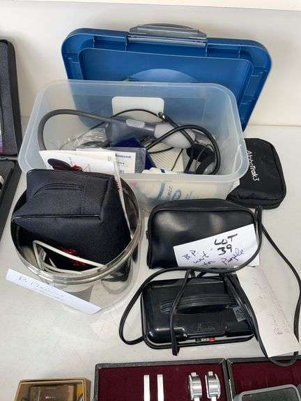 Blood pressure and blood glucose a lot.