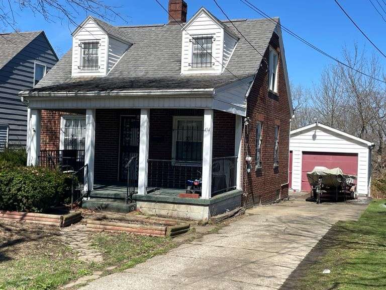 Bidding Closed!  Online Real Estate Auction: 414 East Laclede Ave. Youngstown, OH 44507