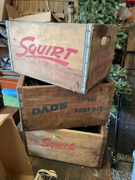 ￼ Three vintage pop cases