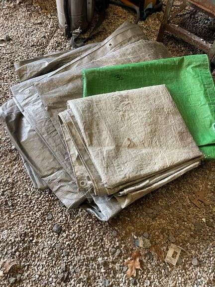 Lot of tarps