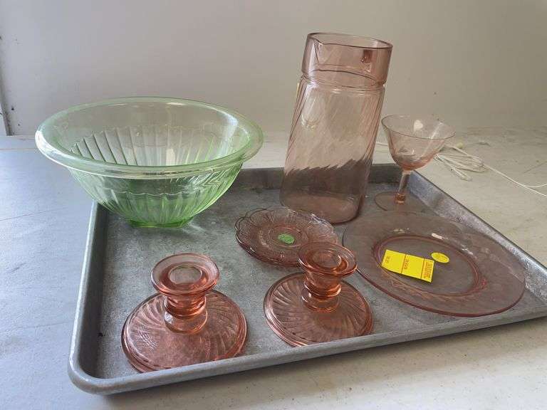 Nice lot of depression glass