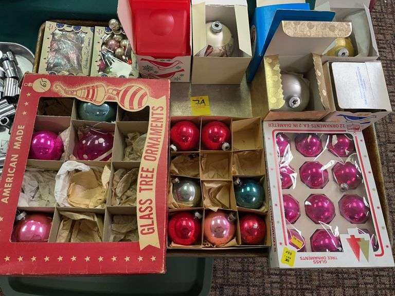 Just added!  Nice a lot of vintage Christmas bulbs
