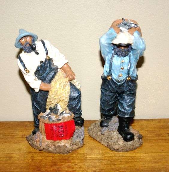 2 Vintage Waterman Figures