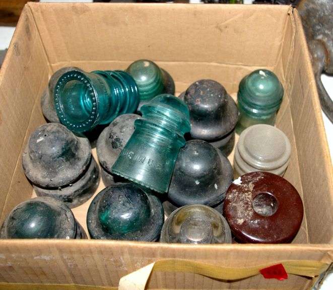 Collection of Glass Insulators