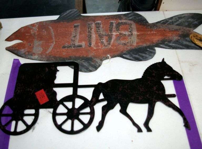 2 Metal Signs