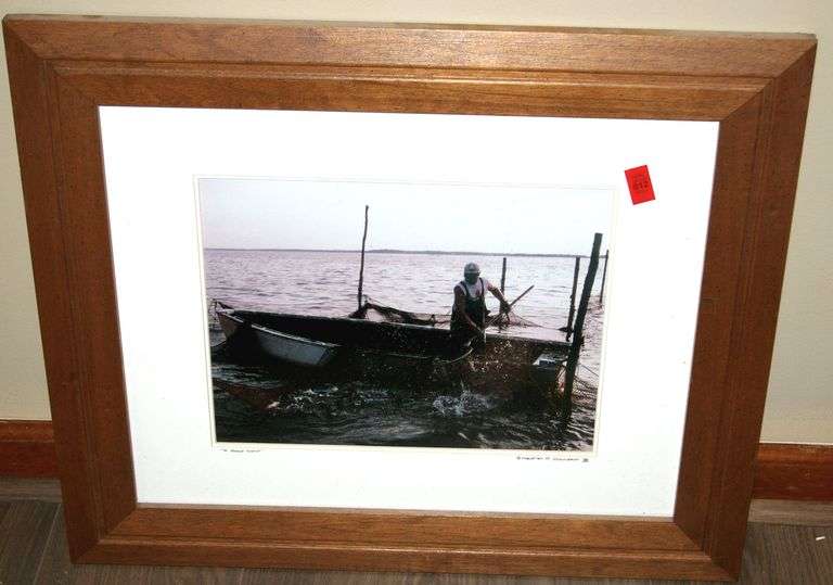 Framed Print of Waterman 24"x20" Artist Heather Davidson
