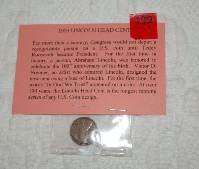 1909 Lincoln Head Cent
